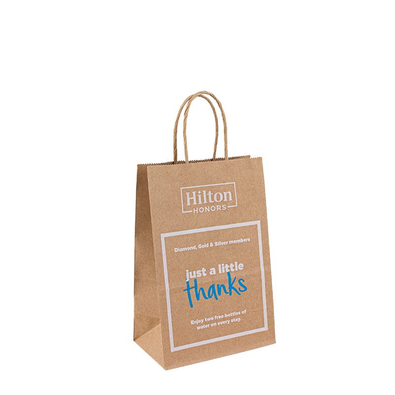 Τιμή εργοστασιακής Τιμή Custom Recyclable Kraft White Paper Bag με λαβή σχοινιού με λογότυπο αποδέχονται έθιμο