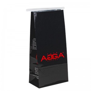 Premium White Kraft Χονδρική συσκευασία τροφίμων χάρτινη σακούλα